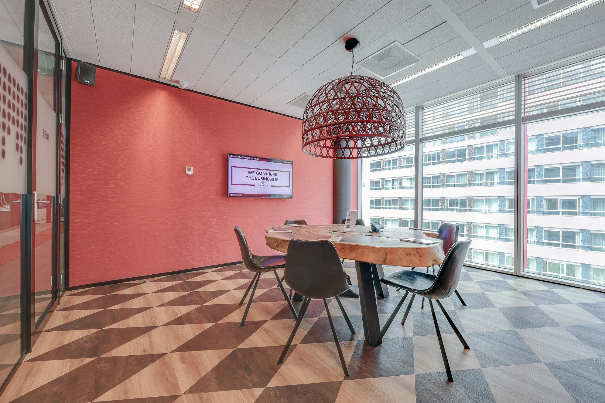 Tribes Amsterdam South Axis SOM office interior